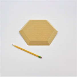 Hexagon 8 inch Pottery Form by GR Pottery Forms